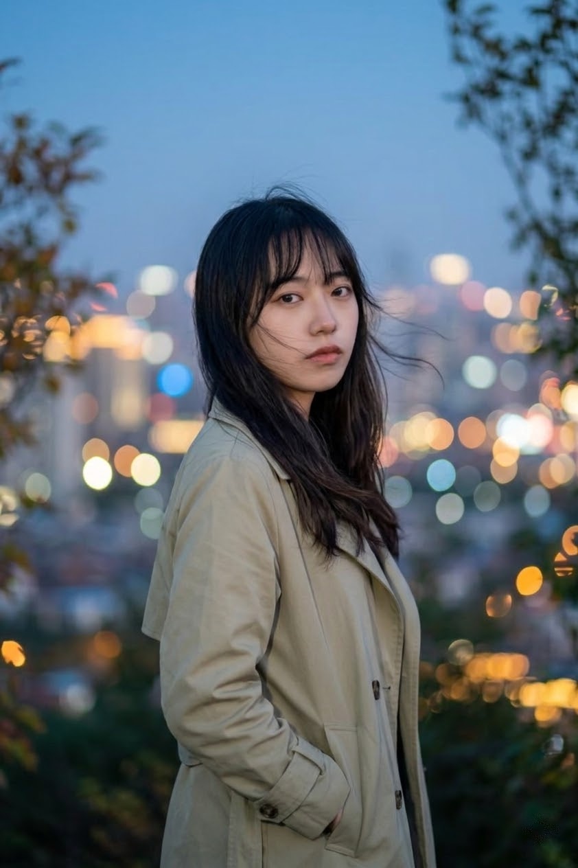 初花 忧郁风 写实写真