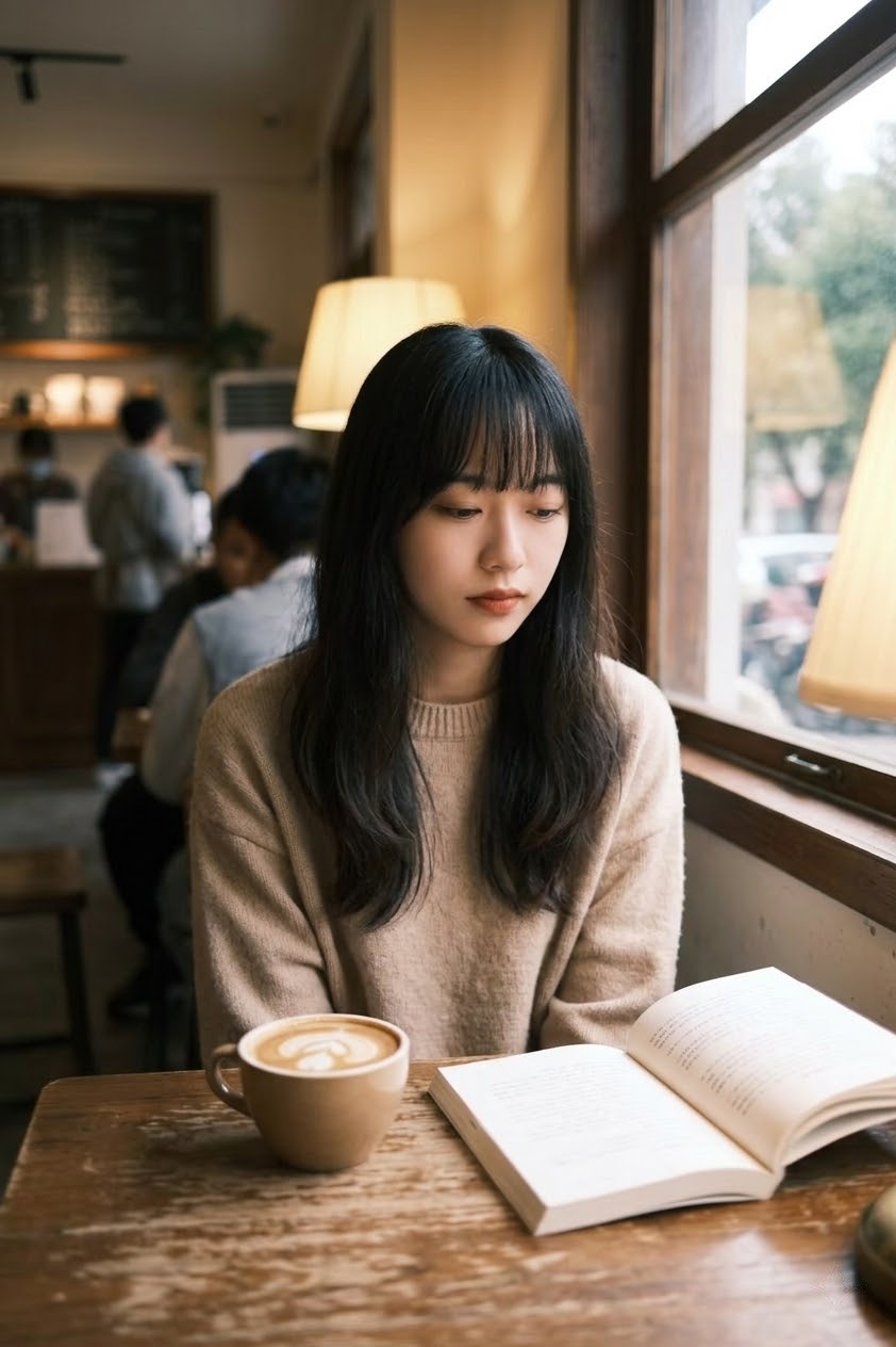 初花 忧郁风 写实写真