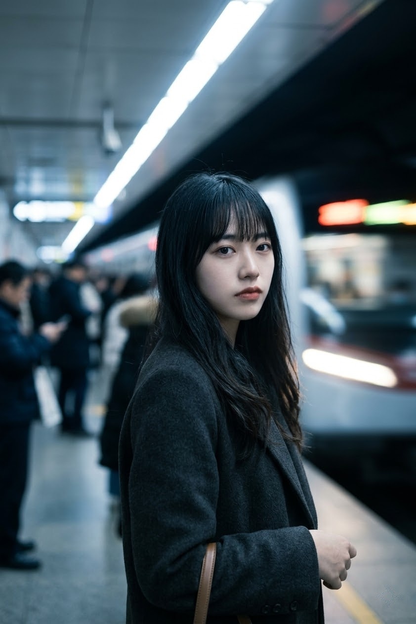 初花 忧郁风 写实写真