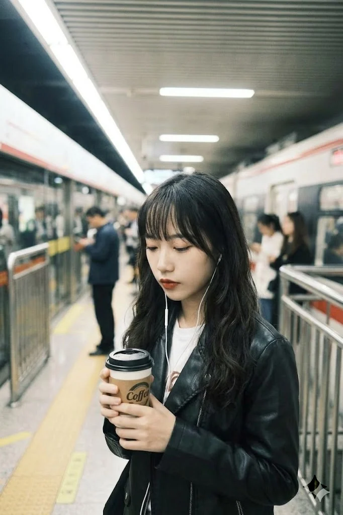 地铁站台·咖啡