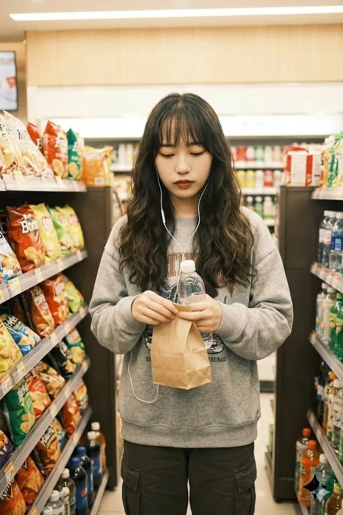 河边·手插口袋