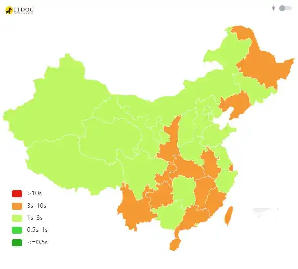 CDN优选IP配置示意图