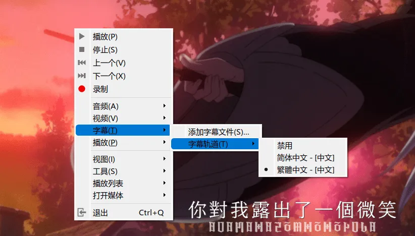 使用 FFmpeg 将 MKV 内封字幕压制为内嵌硬字幕